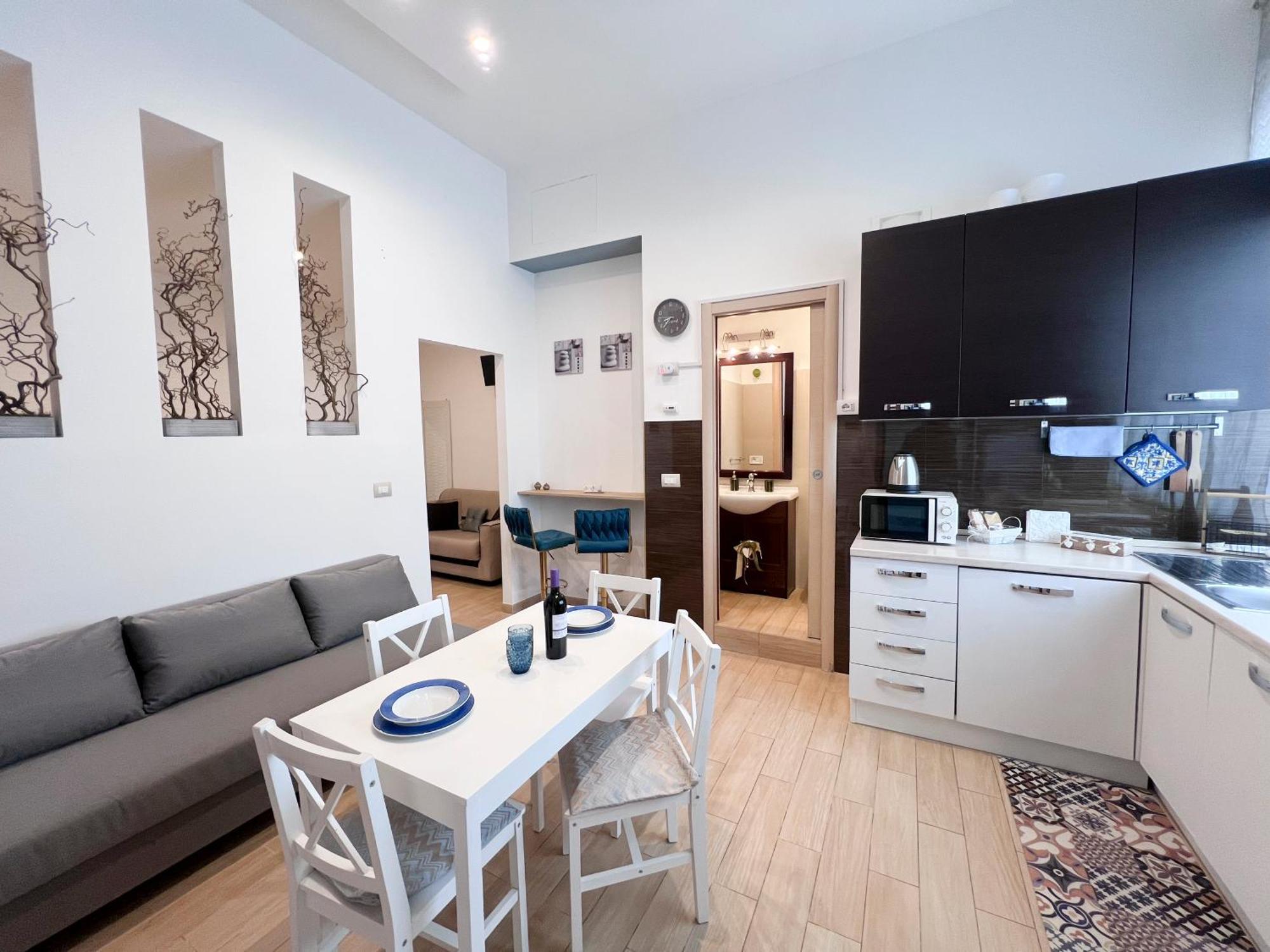 Апартаменти Nonna Tetta Chic Station & Center Walkable Монополі Екстер'єр фото